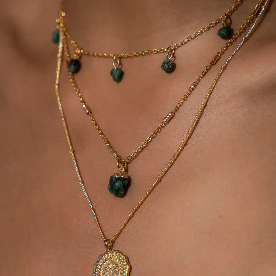 Mohica Emerald Necklace