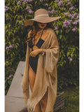 Solstice Tassel Kimono Gold