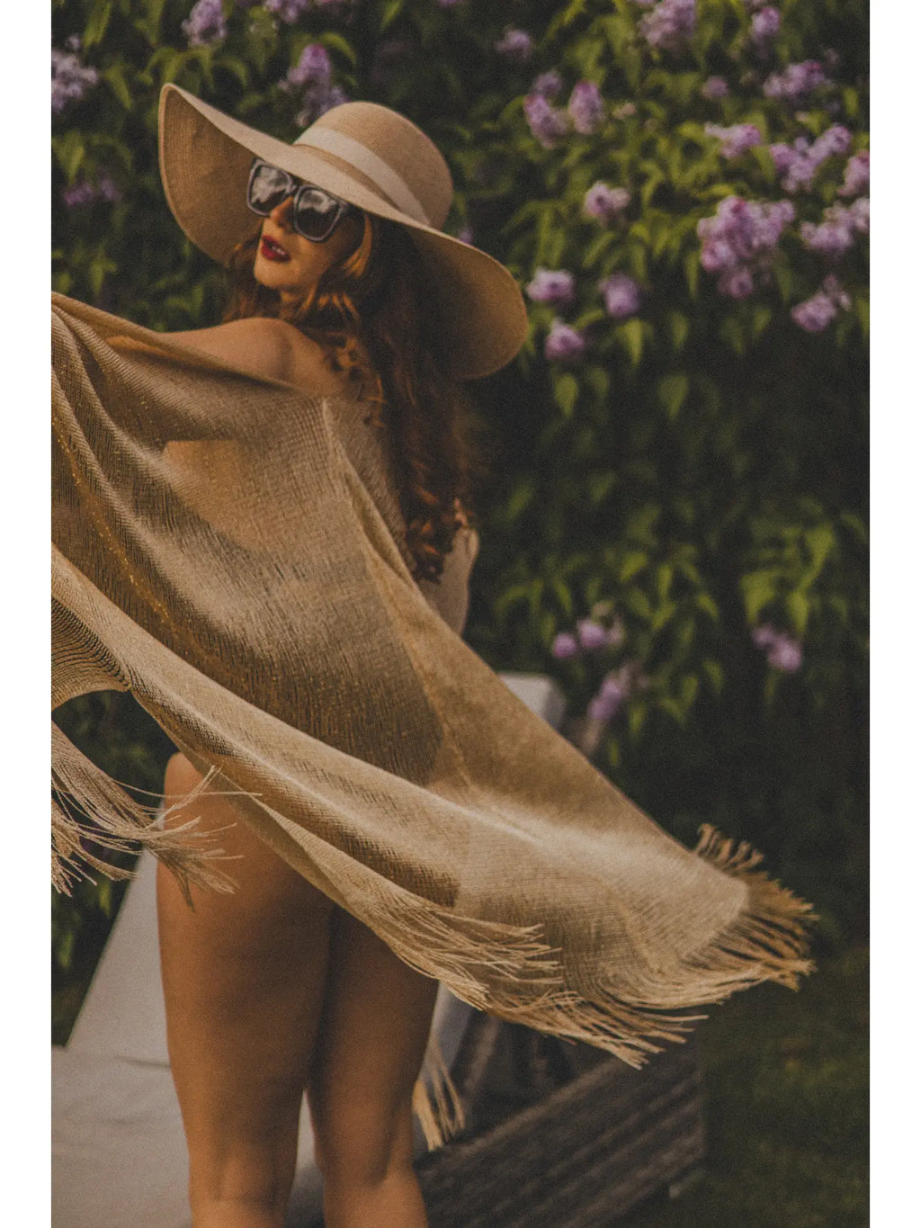 Solstice Tassel Kimono Gold