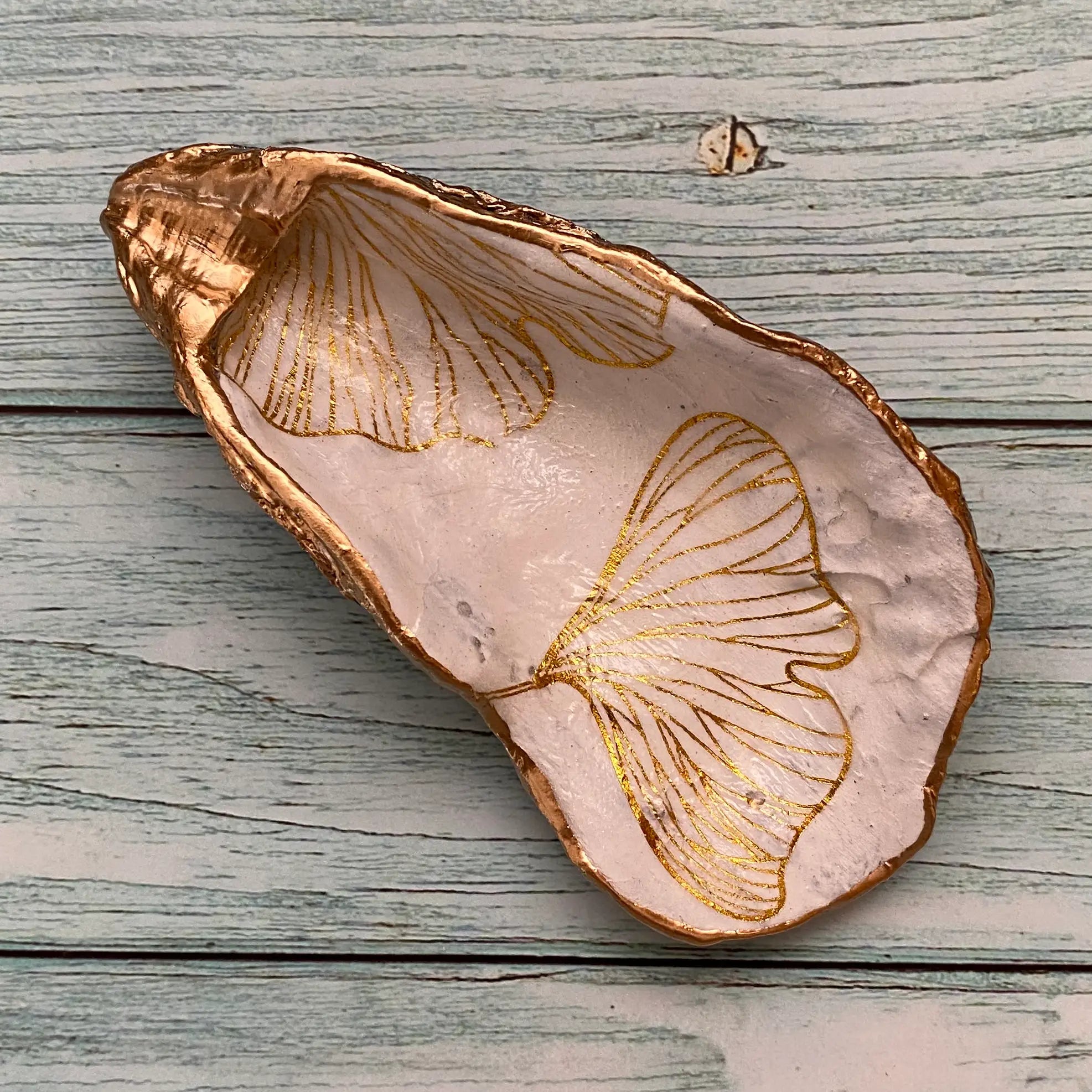 Golden Ginkgo Shell