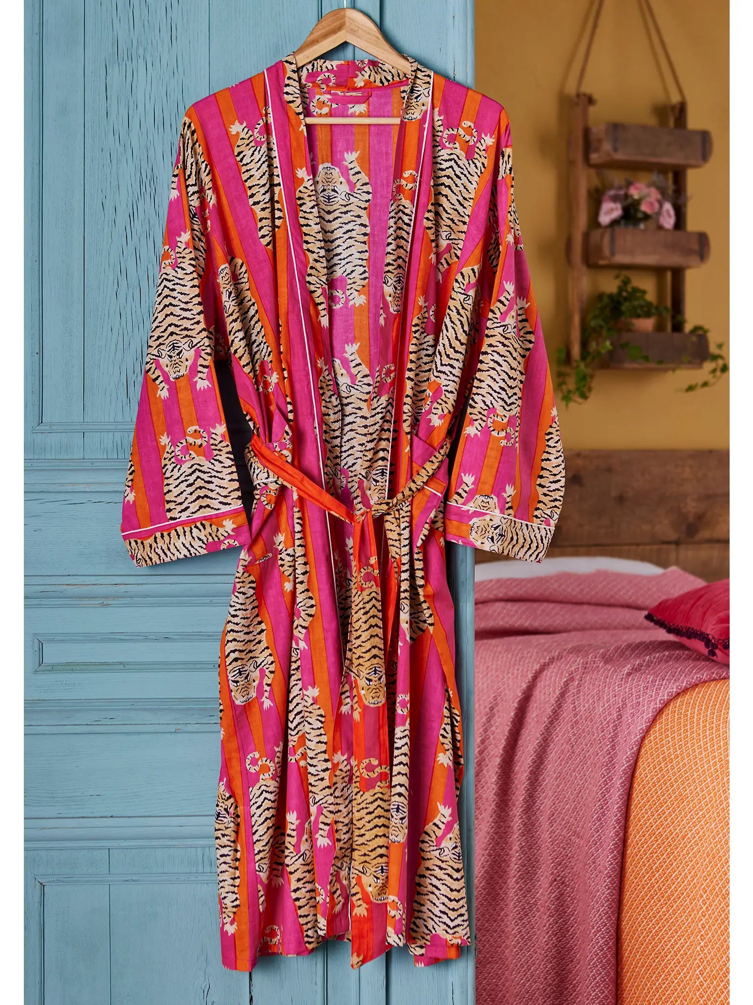Tiger Stripe Dressing Gown