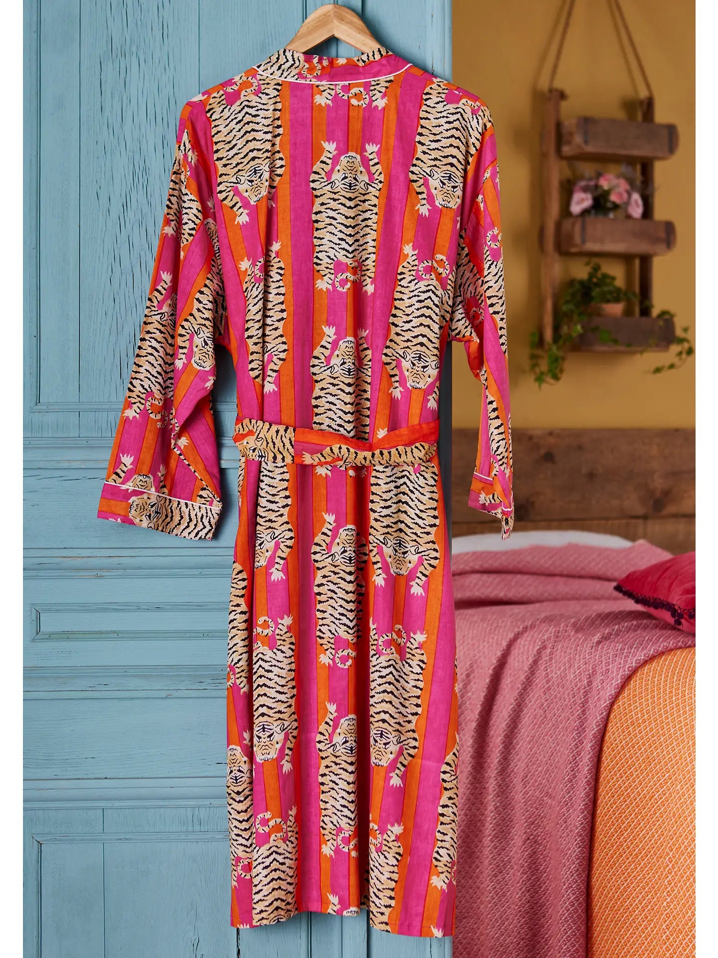 Tiger Stripe Dressing Gown