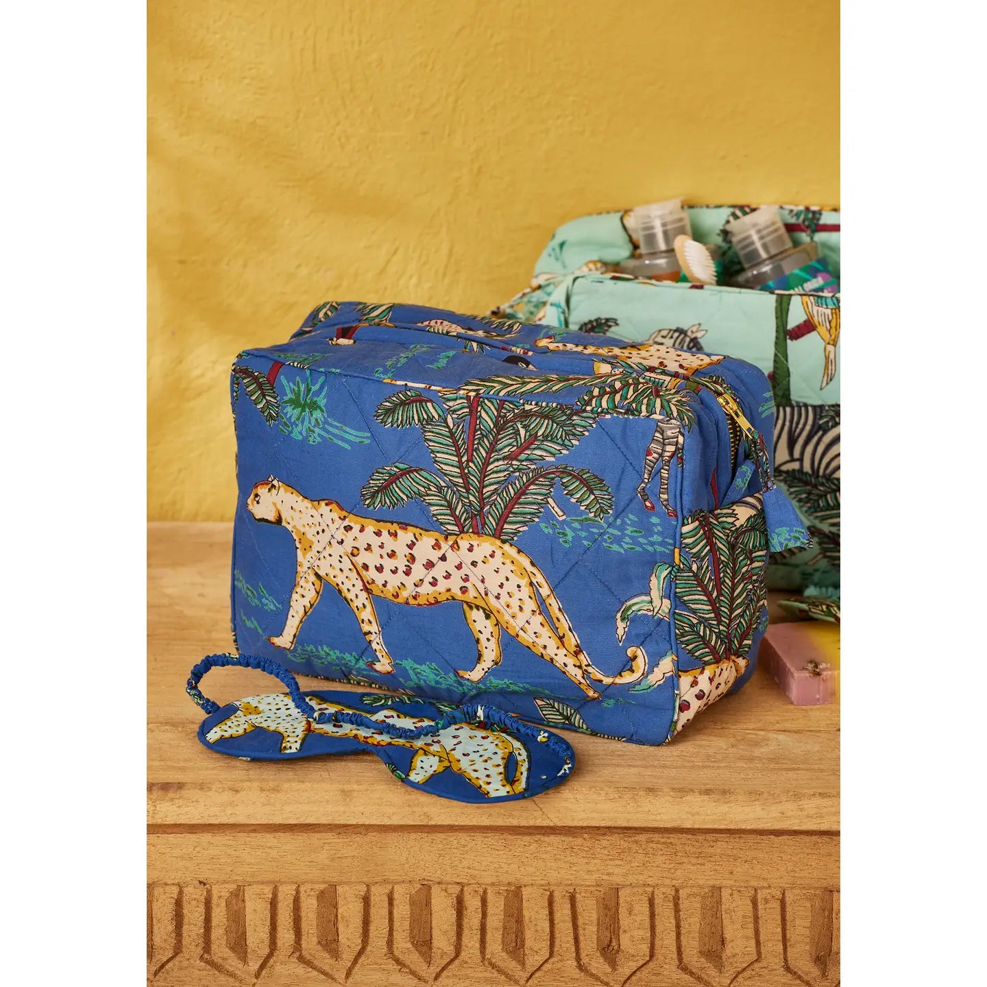 Jungle Print Wash Bag