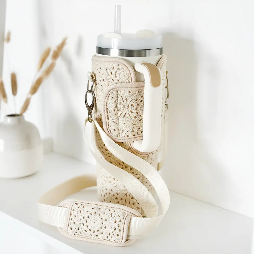 Tumbler Carry Case - Festival Crochet