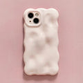 3D Bubble Phone Case - Powder Pink