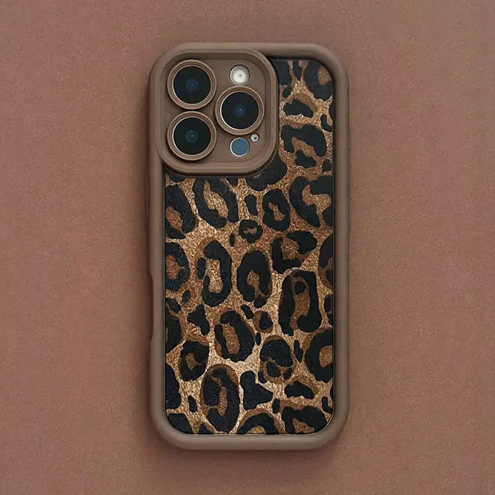 Mocha Leopard Phone Case