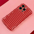 Wavy Phone Case - Mulberry Stripe