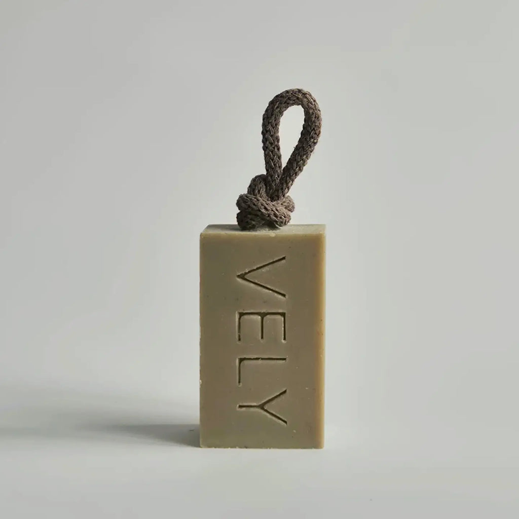 Natural Handmade Soap On A Rope "Sea Meditation"