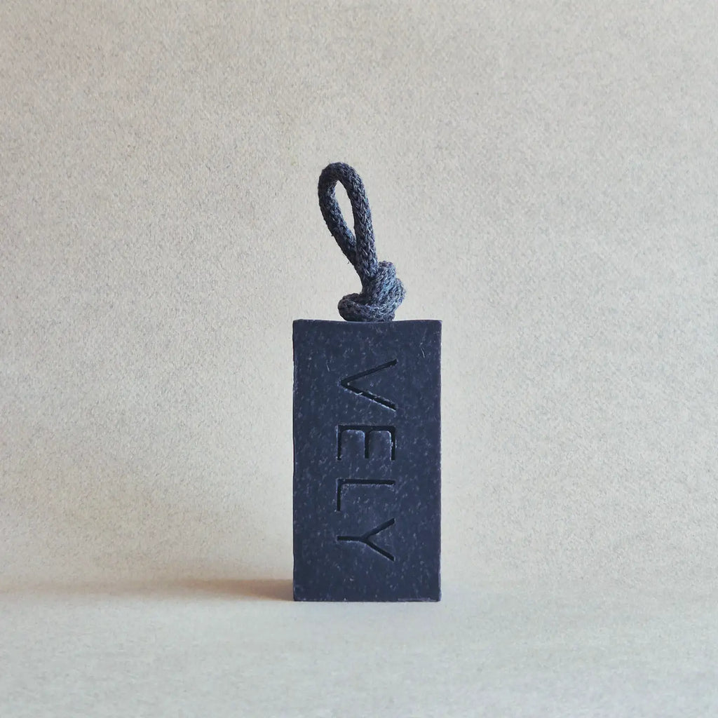 Natural Handmade Soap On A Rope “Black Rose"
