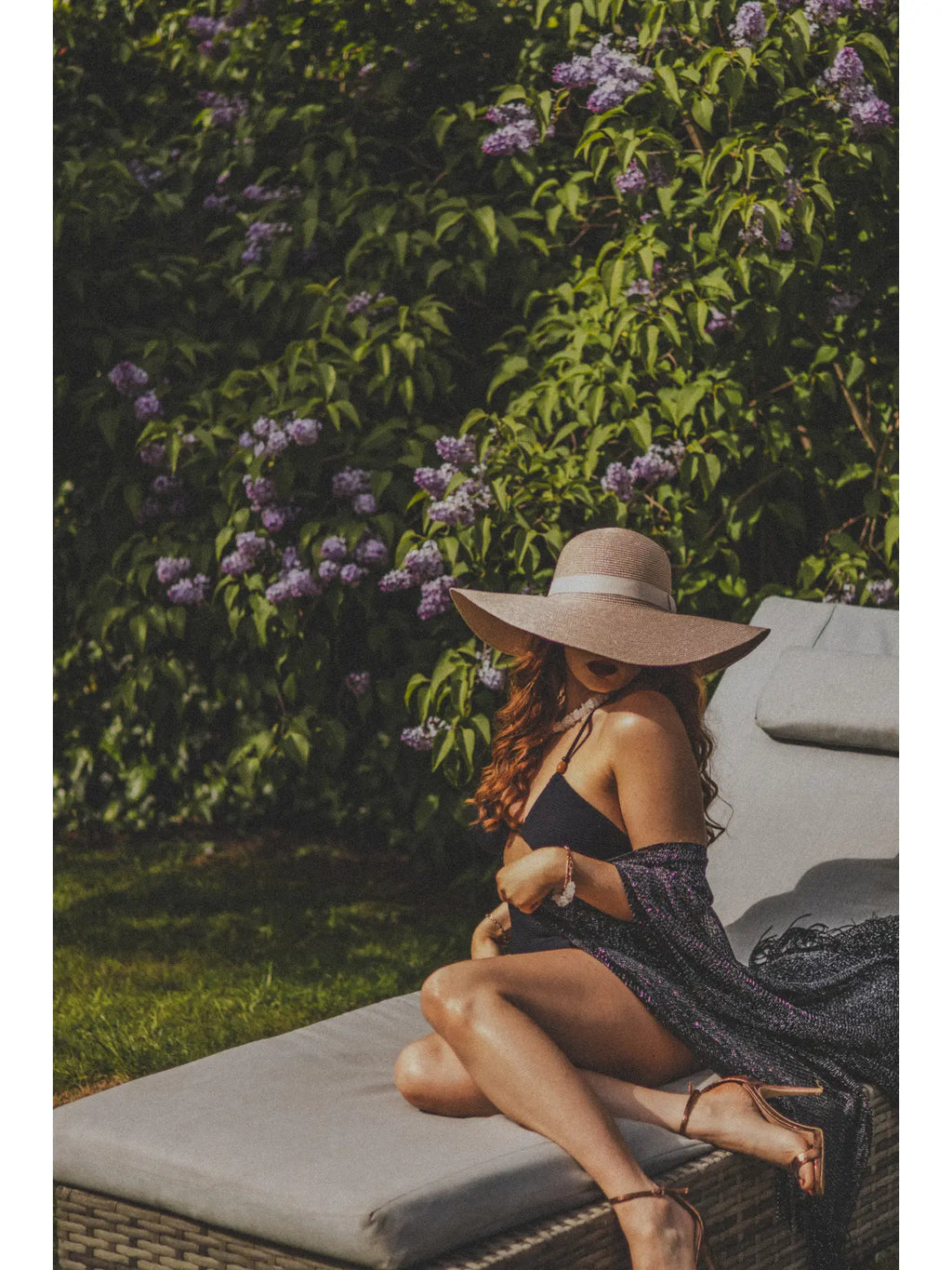 Solstice Tassel Kimono Black