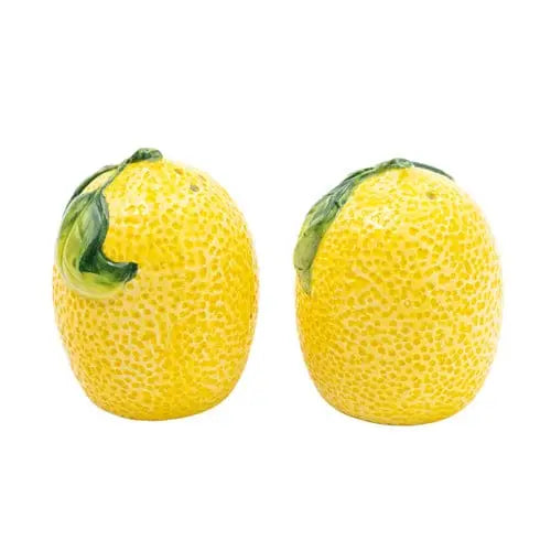 Salt and Pepper Pots in Gift Box Mediterranean Lemon 6PK