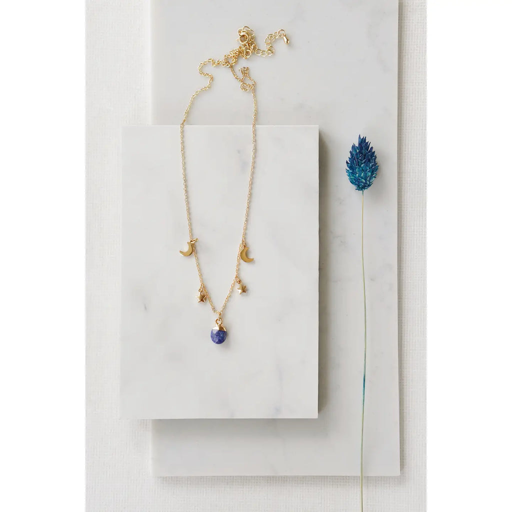 Luna Lapis Necklace